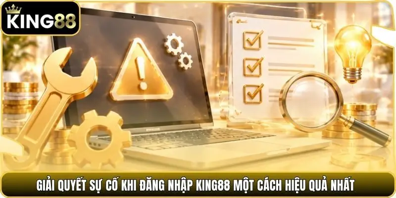 Giải quyết sự cố khi đăng nhập king88 một cách hiệu quả nhất