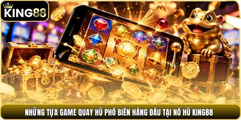 Những tựa game quay hũ phổ biến hàng đầu tại nổ hũ king88