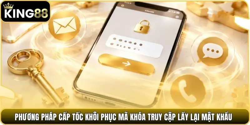 Phương pháp cấp tốc khôi phục mã khóa truy cập lấy lại mật khẩu